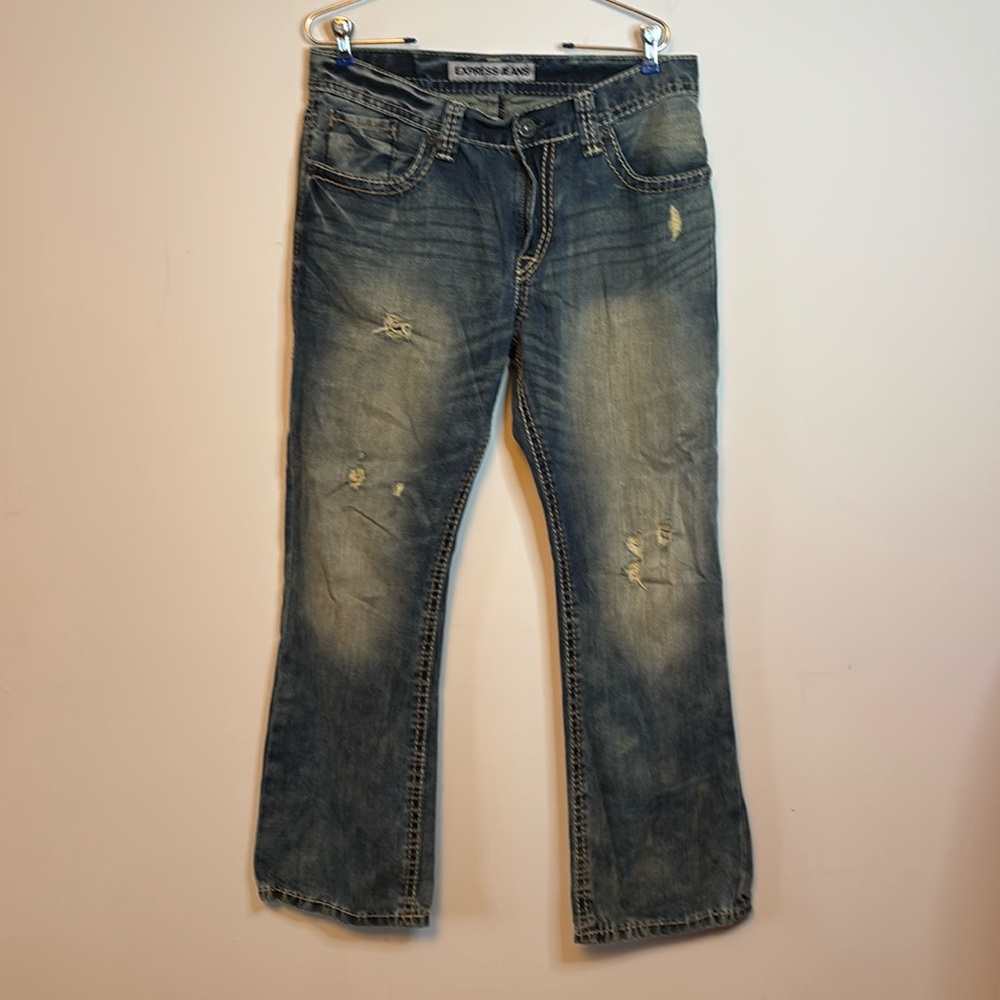 Express jeans, Kingston, classic fit boot cut size 32 x 30